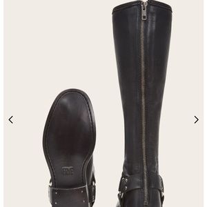 Frye Phillip Harness Tall Boots - Gently Used